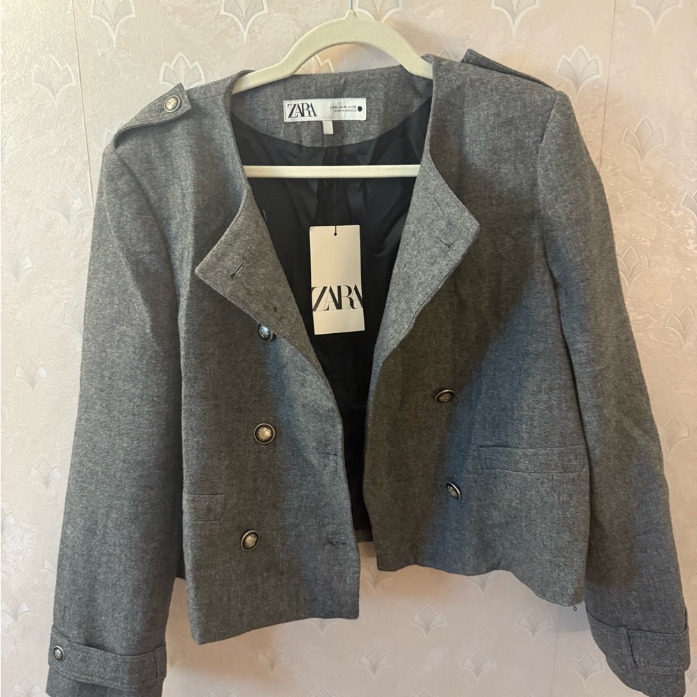 Zara Women's Charcoal Blazer